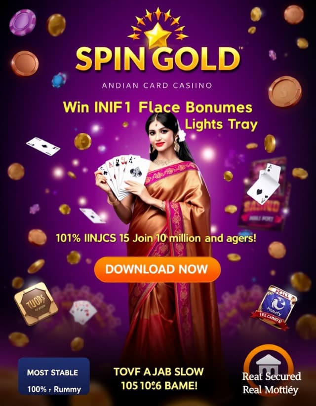 Spin Gold Banner