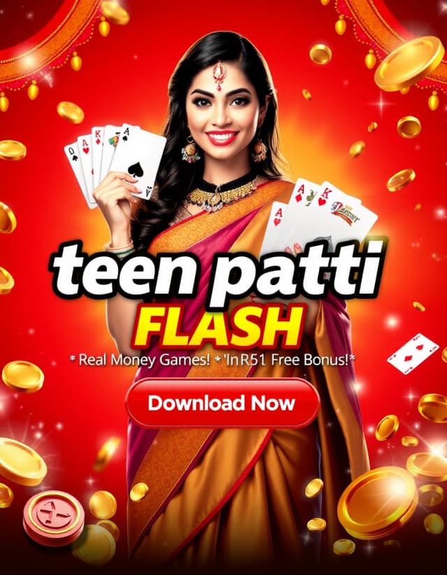 Teen Patti Flash Banner